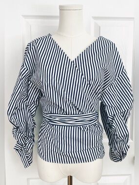 NWOT Style Mafia x Free People Wrap Blouse Size XS